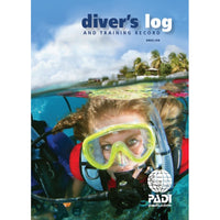 PADI Divers Log and Training Record, Blue